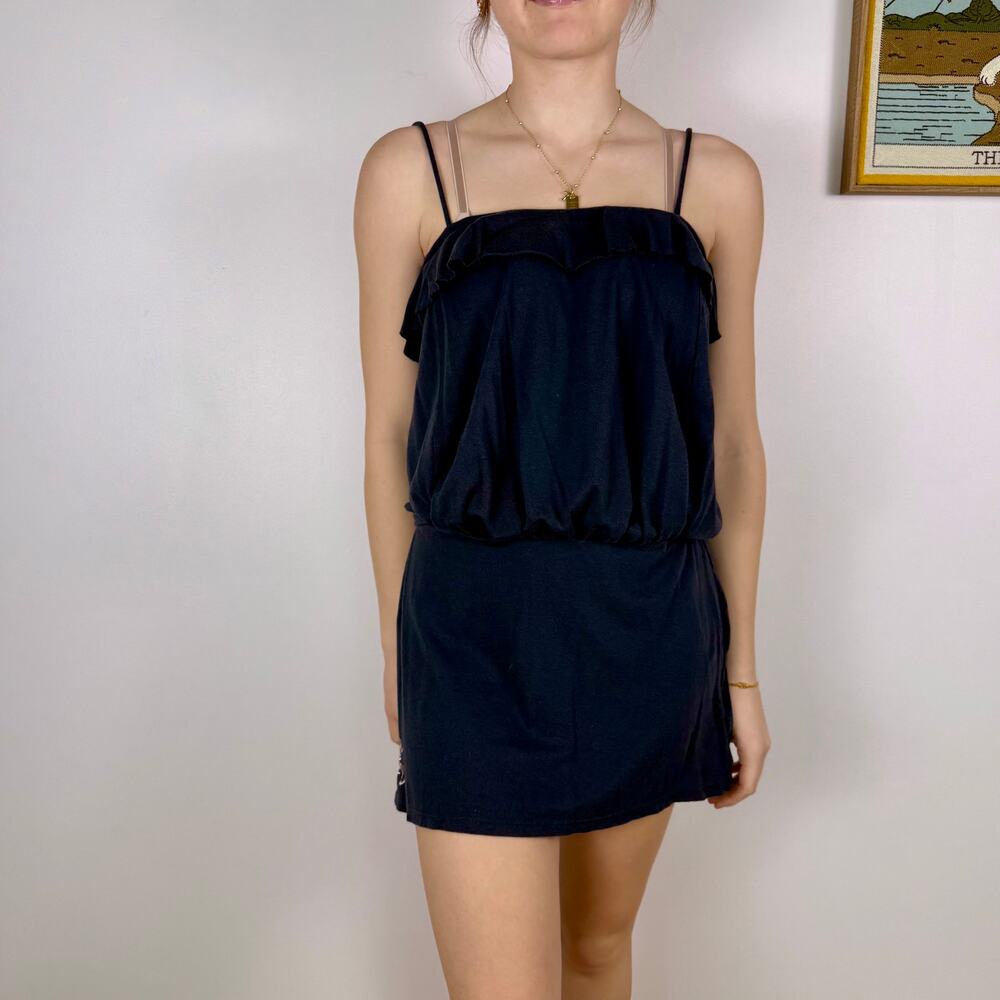 2011 Juicy Couture black mini dress size Small - Picture 2 of 8